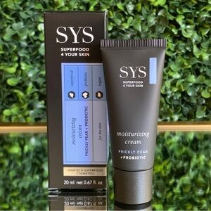 SYS Moisturizing Cream Prickly Pear + Probiotics | NEW | Face + Neck | 20mL